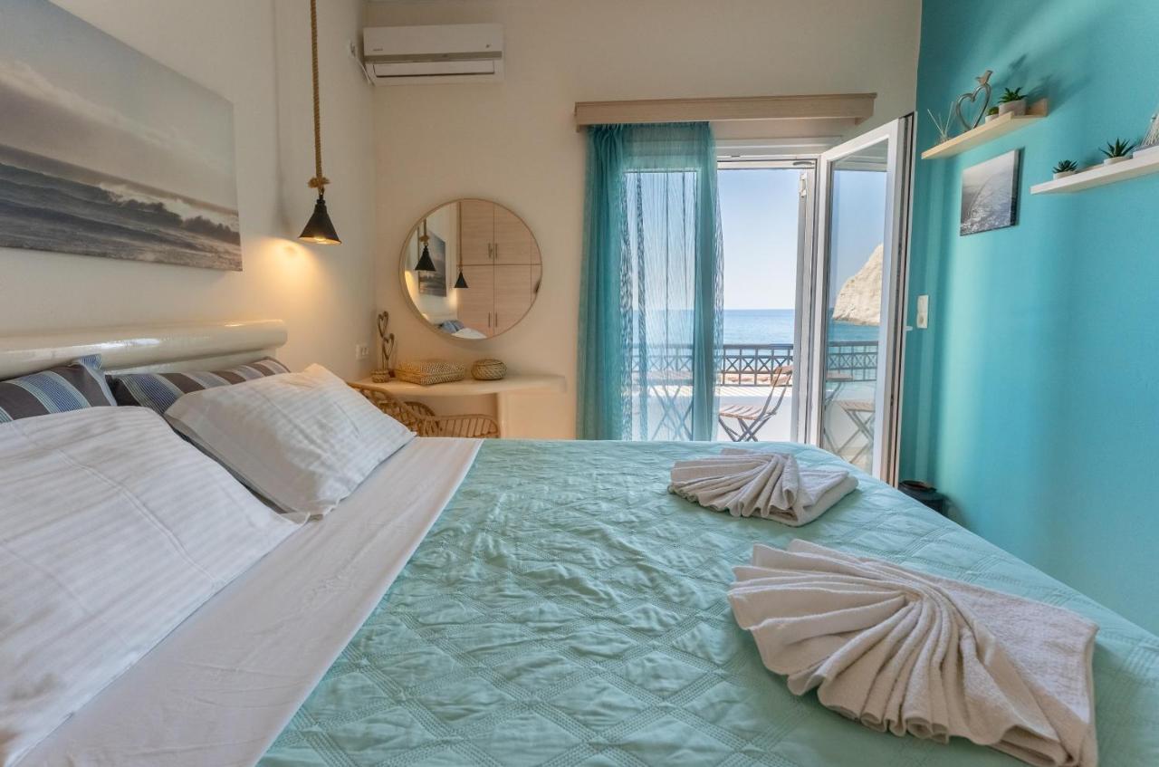 Sagma Calm Apartment With Amazing Sea View Περίσσα Εξωτερικό φωτογραφία